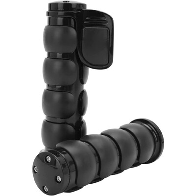 2 vnt 25 mm/22 mm 1 colio chromuotos vairo rankenos, skirtos Harley Touring Street Electra Road Glide motociklo vairo rankenoms