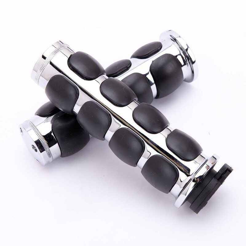 2 vnt 25 mm/22 mm 1 colio chromuotos vairo rankenos, skirtos Harley Touring Street Electra Road Glide motociklo vairo rankenoms