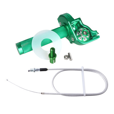 Universalus motociklas 7/8" 22 mm CNC aliuminio akceleratoriaus akceleratoriaus pasukamos rankenos droselio trosas, skirtas purvo duobės dviračio mopedo motorolerio keturračiui