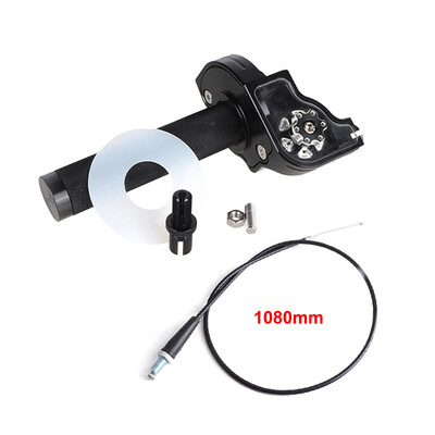 Universalus motociklas 7/8" 22 mm CNC aliuminio akceleratoriaus akceleratoriaus pasukamos rankenos droselio trosas, skirtas purvo duobės dviračio mopedo motorolerio keturračiui