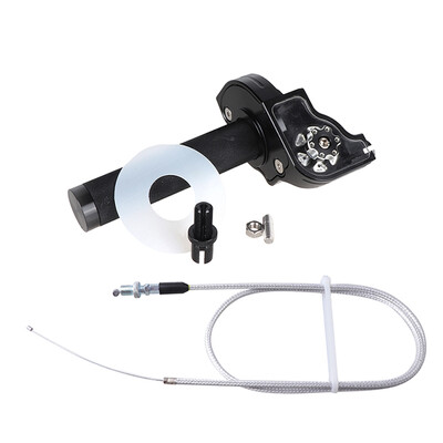 Universalus motociklas 7/8" 22 mm CNC aliuminio akceleratoriaus akceleratoriaus pasukamos rankenos droselio trosas, skirtas purvo duobės dviračio mopedo motorolerio keturračiui