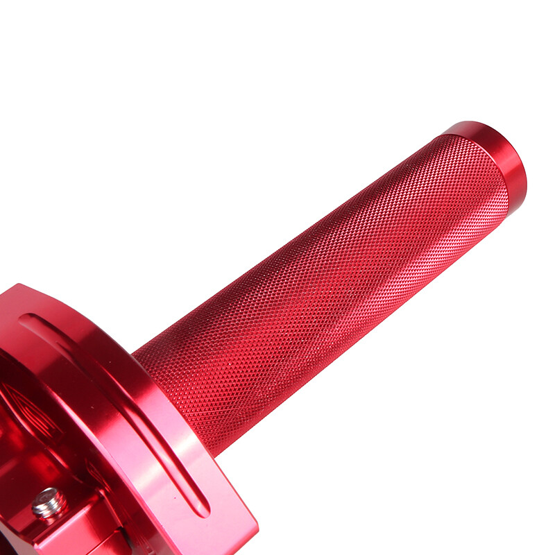 Universalus motociklas 7/8" 22 mm CNC aliuminio akceleratoriaus akceleratoriaus pasukamos rankenos droselio trosas, skirtas purvo duobės dviračio mopedo motorolerio keturračiui