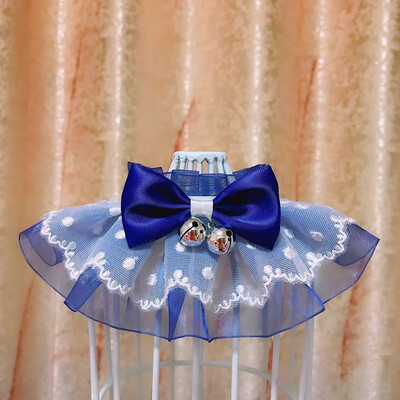 Mieli nėriniai šuns katės kaklaraištis apykaklė Šalikas naminiams gyvūnėliams Seilinukas Bandana Antkaklis šuniui karoliai Kaklaraištis peteliškė šunų vestuvių aksesuarai