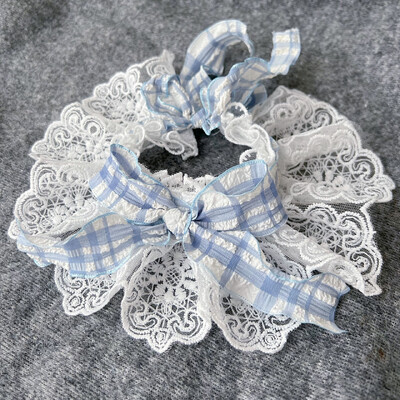 Mieli nėriniai šuns katės kaklaraištis apykaklė Šalikas naminiams gyvūnėliams Seilinukas Bandana Antkaklis šuniui karoliai Kaklaraištis peteliškė šunų vestuvių aksesuarai