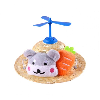 Šunų skrybėlės naminių gyvūnėlių dekoravimas mažiems ir vidutiniams dideliems šunims katėms kostiumams augintiniams Fotografijos reikmenys Mieli gerbėjai šunų kačių šiaudinė kepurė naminiams gyvūnėliams