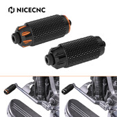 Motocikla pārnesumu pārslēgšanas sviras purngals Harley Sportster XL1200 XL883 Fat Bob Fat Boy Softail FXST Dyna FXD rievotas pārslēgšanas tapas