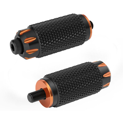 Motocikla pārnesumu pārslēgšanas sviras purngals Harley Sportster XL1200 XL883 Fat Bob Fat Boy Softail FXST Dyna FXD rievotas pārslēgšanas tapas