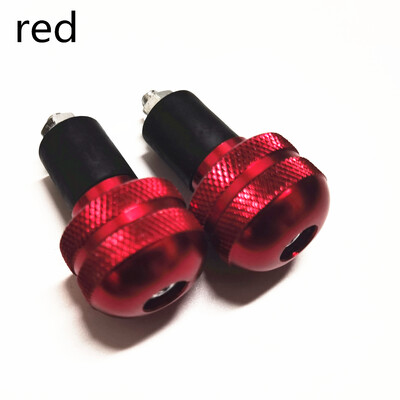 7/8''22 mm motociklo rankenos galų rankenos CNC metalinės vairo atsvaros kištukas, slankiklis motorinių dviračių rankenų priedai