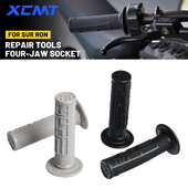 Motociklo guminės vairo rankenos klijai Rankinės rankenos stabdžių rankenos rankenų dangtelis, skirtas Surron Sur-Ron Light Bee XS elektriniam motokrosui