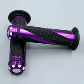 Mâner de mână pentru motocicletă 7/8 inch Ghidon cu dungi violete Mâner de motocross Enduro pentru Ducati Monster Vespa Daytona 675 PCX125 ...