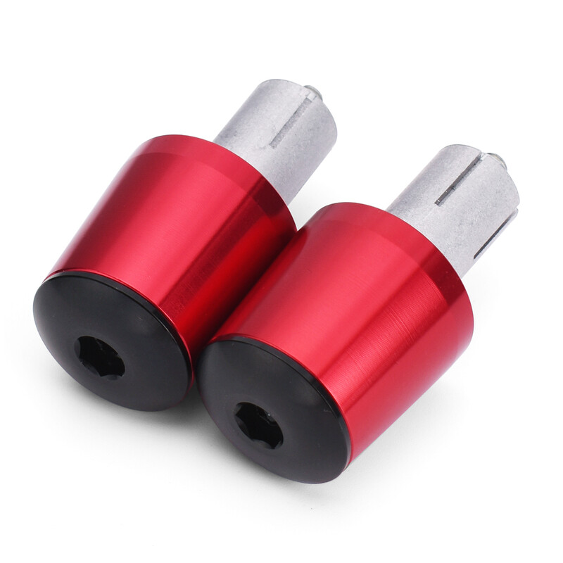 7/8" 22 mm motocikla stūre Satvērēji gali Stūres rokturi Vāciņš Svari Spraudnis GSXR 1300 1000 750 600 K1 K2 K3 K4 K5 K6 K7 K8 K9