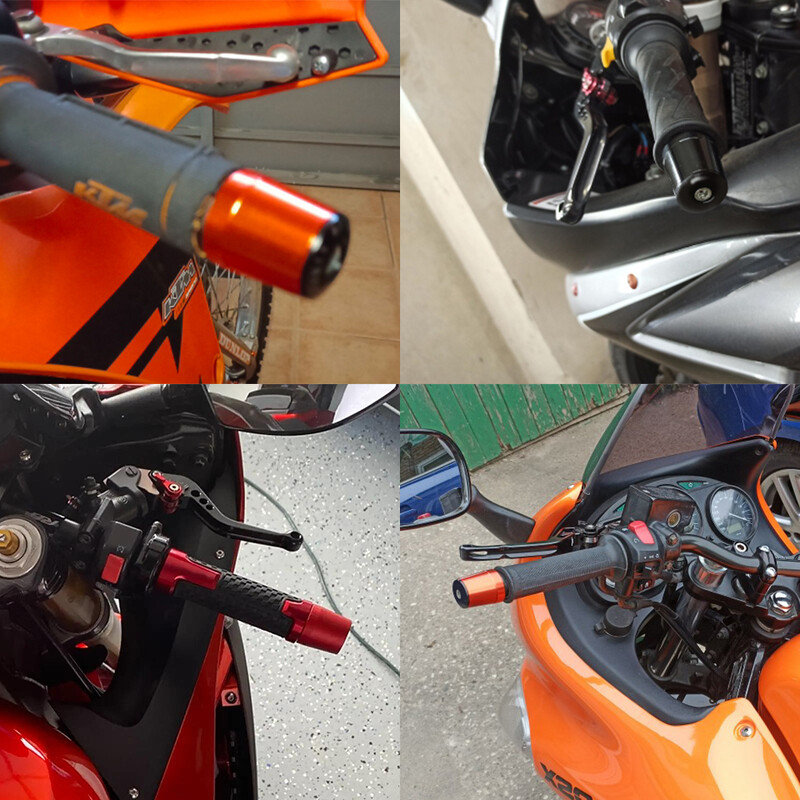 7/8" 22 mm motocikla stūre Satvērēji gali Stūres rokturi Vāciņš Svari Spraudnis GSXR 1300 1000 750 600 K1 K2 K3 K4 K5 K6 K7 K8 K9