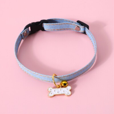 1 ΤΕΜ χαριτωμένο κολάρο κατοικίδιων κατοικίδιων γάτας Ρυθμιζόμενο Pinkycolor Beauty Bell Κολιέ Μικρού Σκύλου Κρεμαστό γατάκι κουτάβι λουλούδι Αξεσουάρ για κατοικίδια