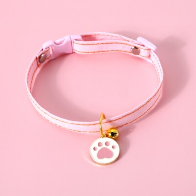 1 ΤΕΜ χαριτωμένο κολάρο κατοικίδιων κατοικίδιων γάτας Ρυθμιζόμενο Pinkycolor Beauty Bell Κολιέ Μικρού Σκύλου Κρεμαστό γατάκι κουτάβι λουλούδι Αξεσουάρ για κατοικίδια