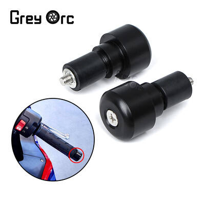 Pre Honda CB400 1300 CBR600RR 1000RR Zástrčka riadidiel Kované rukoväte riadidiel Kryt konca tyče protizávažia Posuvník zástrčky