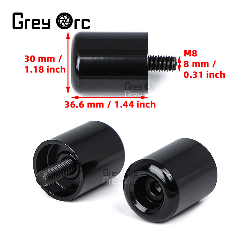 Paredzēts Kawasaki Z1000 SX Z1000SX/Tourer 2017 - 2018 Motocikla stūres rokturi Stieņa galos Vāciņš Slaids Dzelzs izstrādājumu svars 306g