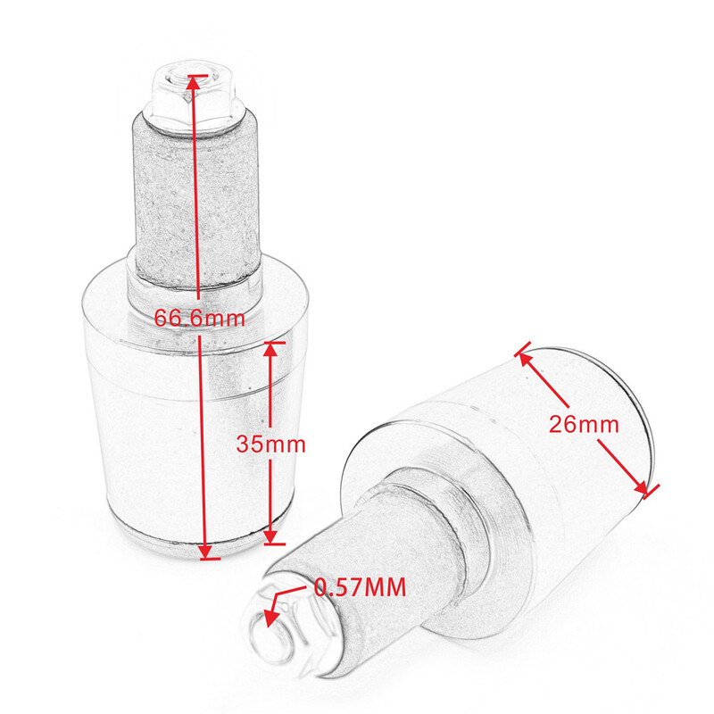 7/8" CNC universalus motociklo vairo rankenos galai, svoriai antivibracinis sidabrinis kištukas, 8 spalvų pasirinkimams