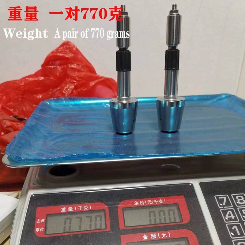 304 nerūdijančio plieno universalus Peugeot Django 150 SF4 SF3 motociklo vairo rankenos, galai, rankenos galai, svoriai kištukai