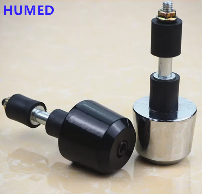 Motociklo antivibracinio balanso rankenos galinės kaiščio rankenos galų dangteliai 22 mm vairai su 18 mm–19 mm vidine anga Slankiklio svoriai