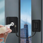 Kasside lukk ilma mulguseta Väljahüppamise vastane Kukkumine Köögiakna piiraja Lemmiklooma koera klapi kaitse Ohutus Vargusvastane sahtel