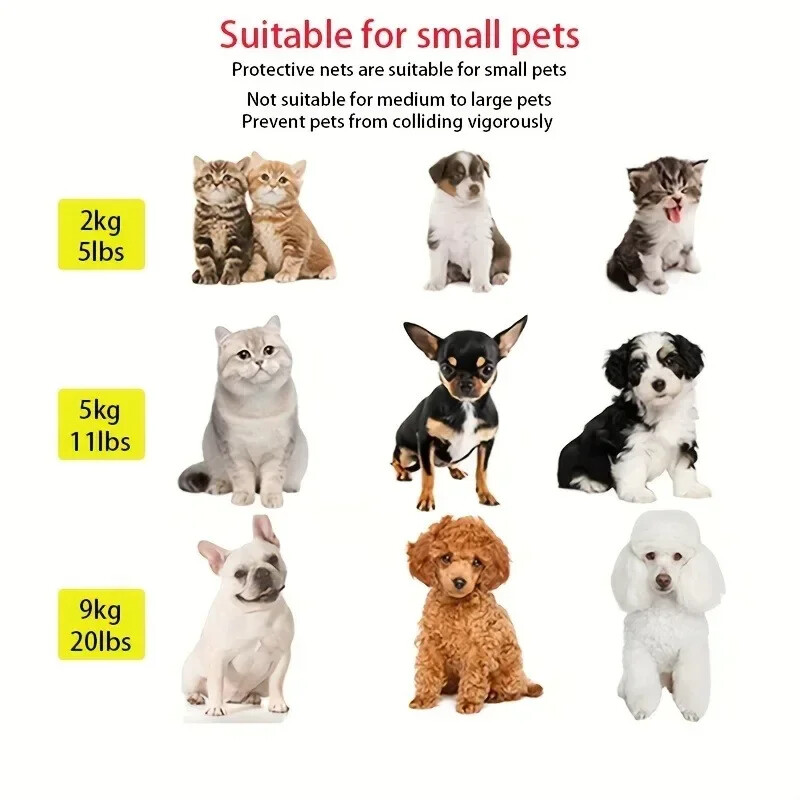 1 komplekt lemmikloomakoerte piirdeaiad Kaasaskantav kokkupandav hingav võrgust lemmiklooma turvavärav isoleeritud võrk ukseavad Trepid koerte aiad