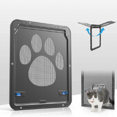 Šunų katės durys, rakinamas magnetinis ekranas, lauko funkciniai vartai ir rampos lango sodo tunelio saugos savaime užsidarančios sklendės vartų naminių gyvūnėlių durys