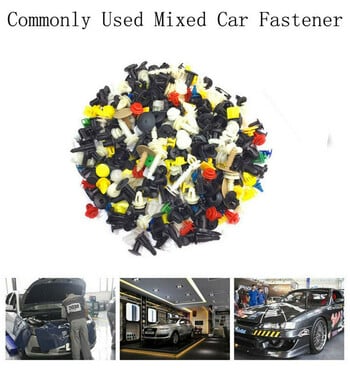 1000Pcs 30 είδη Universal Mixed Auto Fastener Κλιπ προφυλακτήρα αυτοκινήτου Συνδετήρας στερέωσης αυτοκινήτου Πιτσίνια επένδυση πάνελ πόρτας για όλα τα αυτοκίνητα