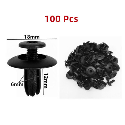 8 mm 6 mm 10 mm skylės automobilio purvasaugis buferio kniedės tvirtinimo elementas, automatinis stumdomas kaištis, sparnas, apdailos plokštės varžtiniai spaustukai, skirti Toyota Honda Mazda Nissan