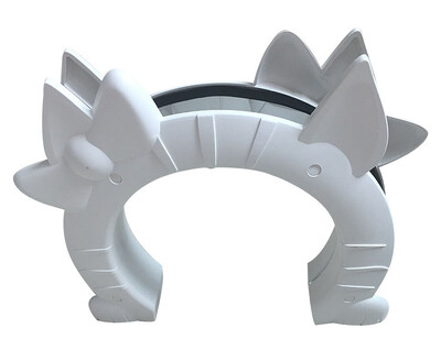 Išmaniosios naminių gyvūnėlių durys, skirtos katėms, 2 krypčių skylės formos leidimas, tinka tuščiavidurio šerdies stiklo vientisos durelės, skirtos katėms, šunų vartų anga