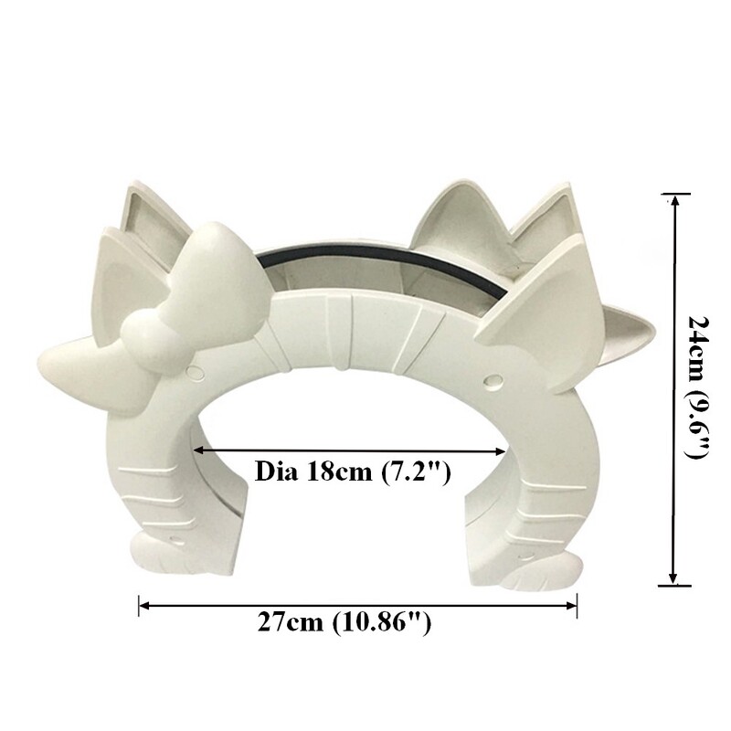 Išmaniosios naminių gyvūnėlių durys, skirtos katėms, 2 krypčių skylės formos leidimas, tinka tuščiavidurio šerdies stiklo vientisos durelės, skirtos katėms, šunų vartų anga