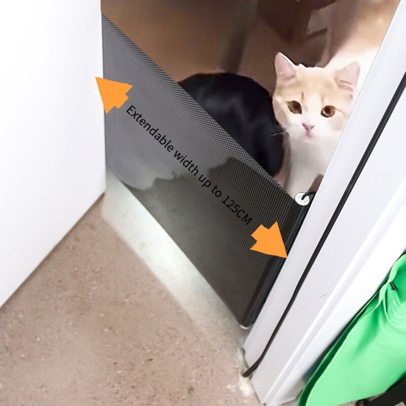 Patvarus apsauginis ištraukiamas tvoros vartų barjeras Sulankstomas naminių gyvūnėlių tinklo tvora Universalus su kabliu naminių gyvūnėlių saugos gaubtu miegamasis