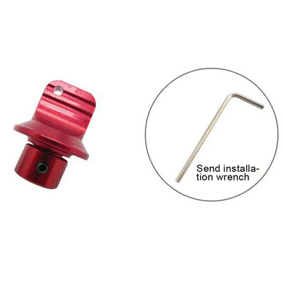 Penkiakampis šešiakampis rakto galvutės dangtelis Dekoratyvinis raktų pakabukas Automobilio aksesuaras Motociklo universalus raktų pakabukas Modifikuotas rakto dangtelis CNC rakto antgalis