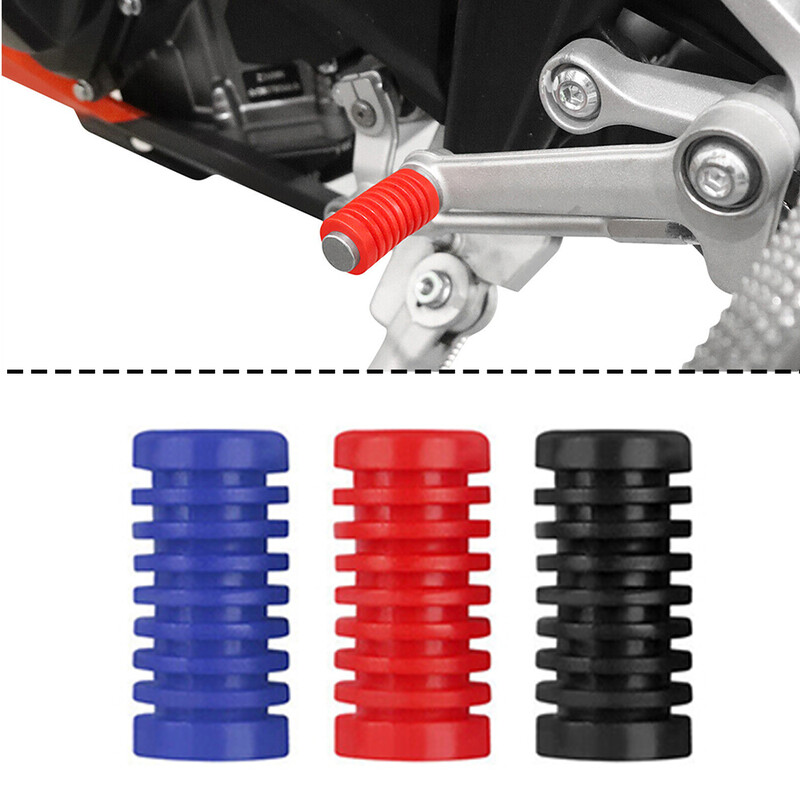 8 mm motociklo pavarų svirties pedalo pedalo guminis dangtelis Universalus pedalo dangtelis tinka Yamaha Suzuki Kawasaki Honda