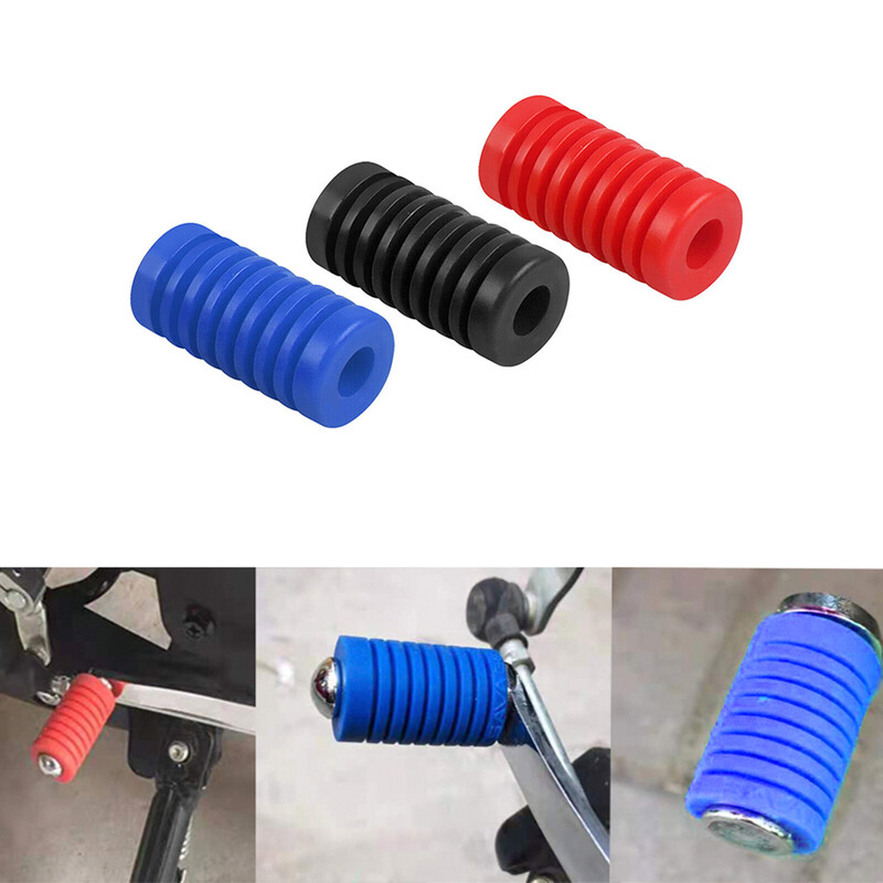 8 mm motociklo pavarų svirties pedalo pedalo guminis dangtelis Universalus pedalo dangtelis tinka Yamaha Suzuki Kawasaki Honda