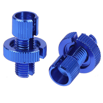 1 pora universalaus aliuminio motociklo sankabos droselio troso reguliatoriaus M10 sraigtinio motociklo sankabos troso laido reguliatorius