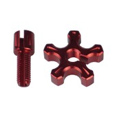 Stabdžių sankabos svirties troso laido reguliavimo varžtas universalus tinka motociklams keturračiams UTV sportinių dviračių priedai aliuminis