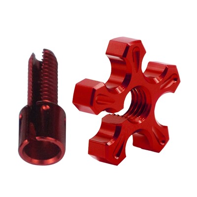 Stabdžių sankabos svirties troso laido reguliavimo varžtas universalus tinka motociklams keturračiams UTV sportinių dviračių priedai aliuminis