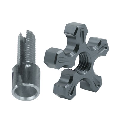 Stabdžių sankabos svirties troso laido reguliavimo varžtas universalus tinka motociklams keturračiams UTV sportinių dviračių priedai aliuminis