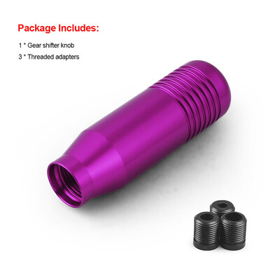 8,5 cm stilīga pārnesumu pārslēgšanas poga, manuālā pārnesumkārba Universāla automašīnas alumīnija pagarinātā JDM pārnesumu pārslēga pārnesumu kārba NĒ LOGO