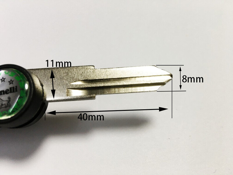 Salokāma atslēgas tukša priekš Benelli TRK502 TRK502X 502C TNT150 TNT15 / TNT 15 150