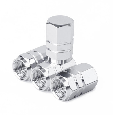 4vnt aliuminio lydinio automobilių ratų padangų vožtuvų dangteliai padangų ratlankio koto dangteliai, oro dulkėms atsparūs vandeniui, automobiliams motociklų priedai