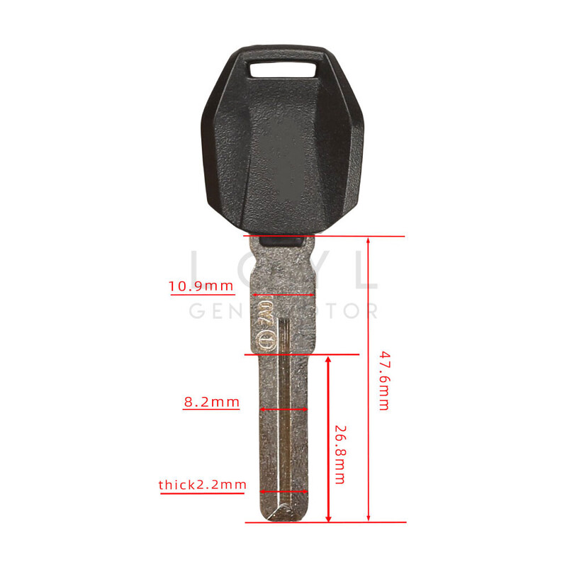 1 gab. Jauns tukšas atslēgas motocikls Nomainiet nesagrieztas atslēgas priekš KTM DUKE 1050 1190 1290 RC8R SUPER DUKE ADV Adventure