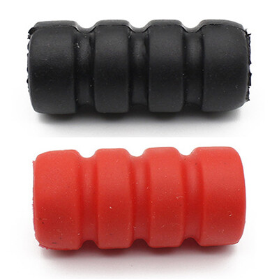 Universālais pārsega aizsargs Motocikla pārnesumu maiņas pārsegs gumijas neslīdošs piekārts vāks Modificēts zobrata apavu augšējais aizsargs