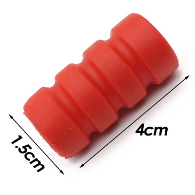 Universālais pārsega aizsargs Motocikla pārnesumu maiņas pārsegs gumijas neslīdošs piekārts vāks Modificēts zobrata apavu augšējais aizsargs