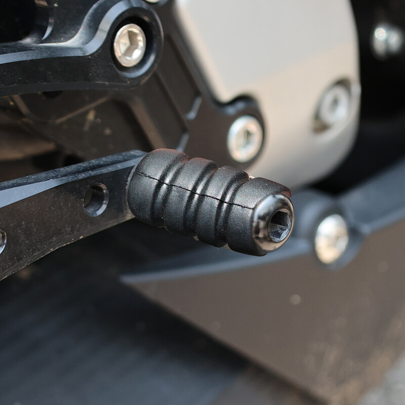 Universālais pārsega aizsargs Motocikla pārnesumu maiņas pārsegs gumijas neslīdošs piekārts vāks Modificēts zobrata apavu augšējais aizsargs