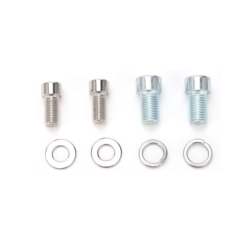 10 mm 8 mm motociklo galinio vaizdo veidrodžio adapterio komplektas.