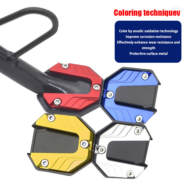 Dodaci za motocikle Produžni jastučići za noge Potporna ploča Aluminijska legura Stalak za motocikl Bicikl Proširivač Bočni stalak za noge