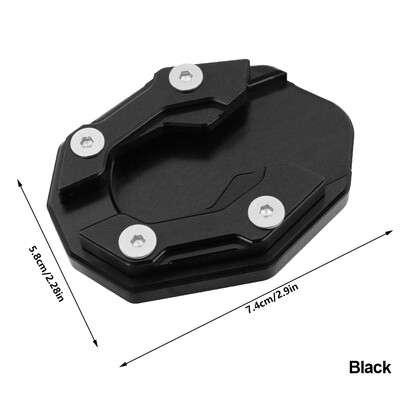 Aliuminio lydinio universalus motociklo dviračio stovo ilgintuvas šoninio stovo pailginimo pėdos atramos plokštės motociklo priedai