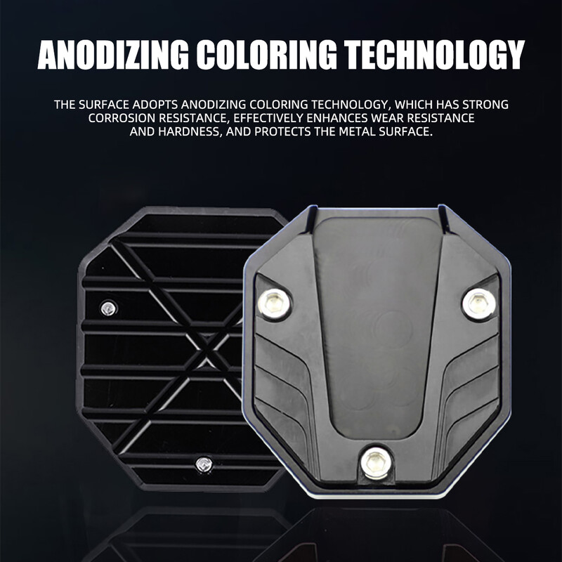 Motociklo dviračio stovo stovėjimo stovo ilgintuvas pėdos šoninis stovas CNC aliuminio lydinio prailginimo pėdos padas motociklo priedai