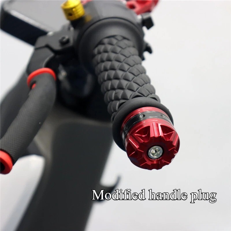 Capete de bară pentru mâner pentru motocicletă Capetele pentru mâner Capace pentru ghidon Glisor pentru motocicletă Universal7/8"22mm pentru Honda Yamaha KTM Accesorii pentru mâner